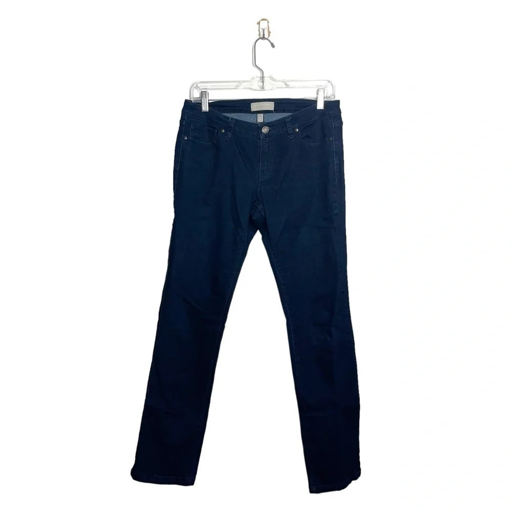 Banana Republic Factory Rinse Dark Wash Mid-rise Straight Leg Jeans 29 Women’s